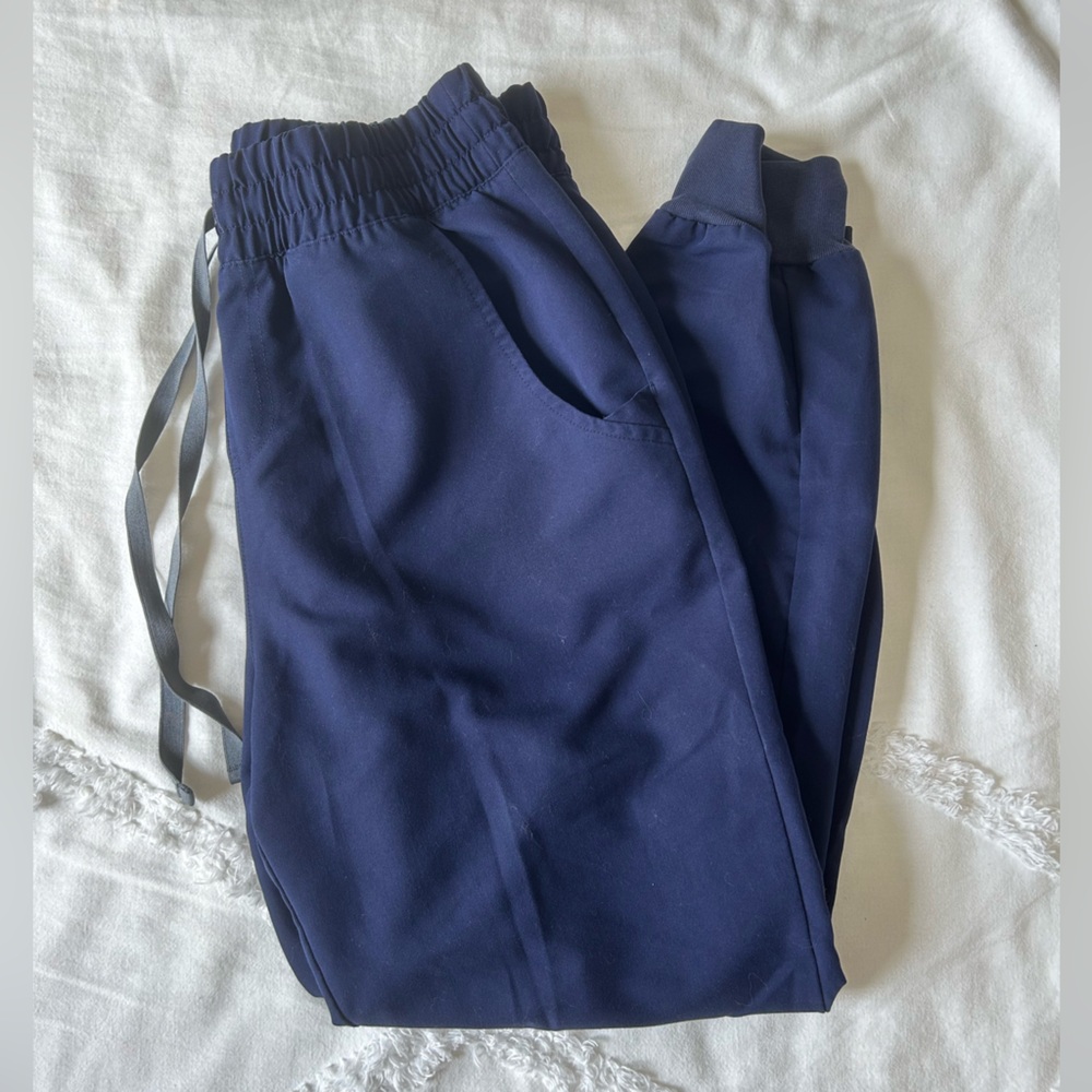 Figs Navy Blue Jogger Pants